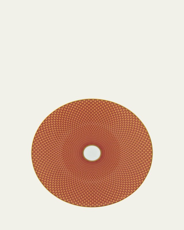 Tresor Orange Dessert Plate